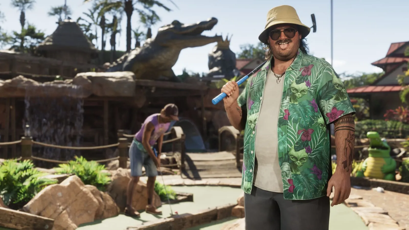 Official GTA 6 screenshot of Cal Hampton