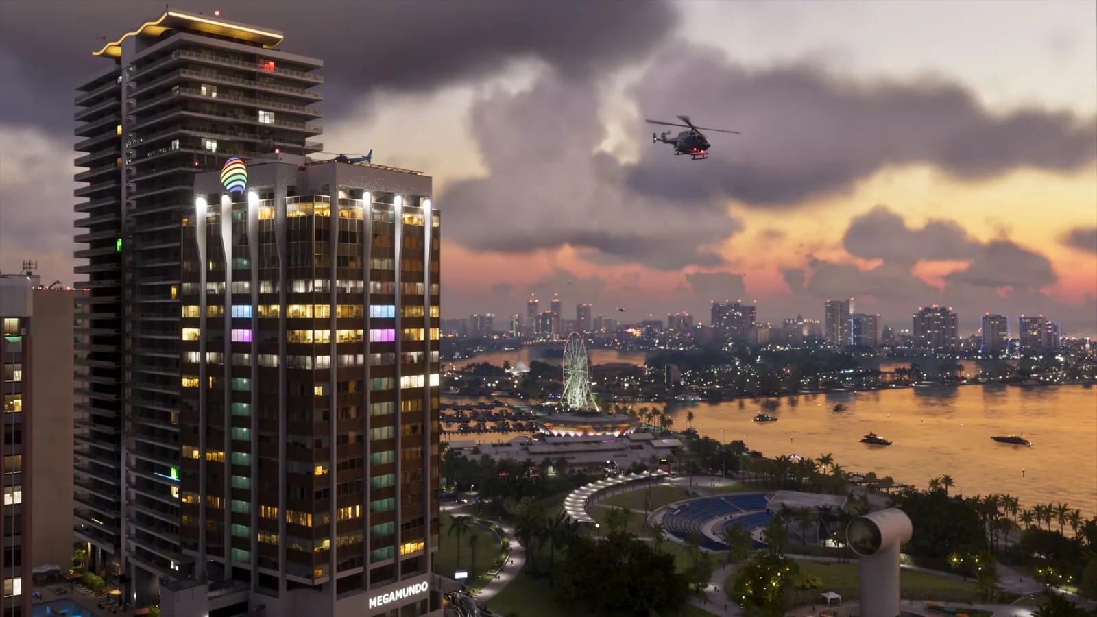 Screenshot ufficiale di Vice City in GTA 6 (immagine 11)