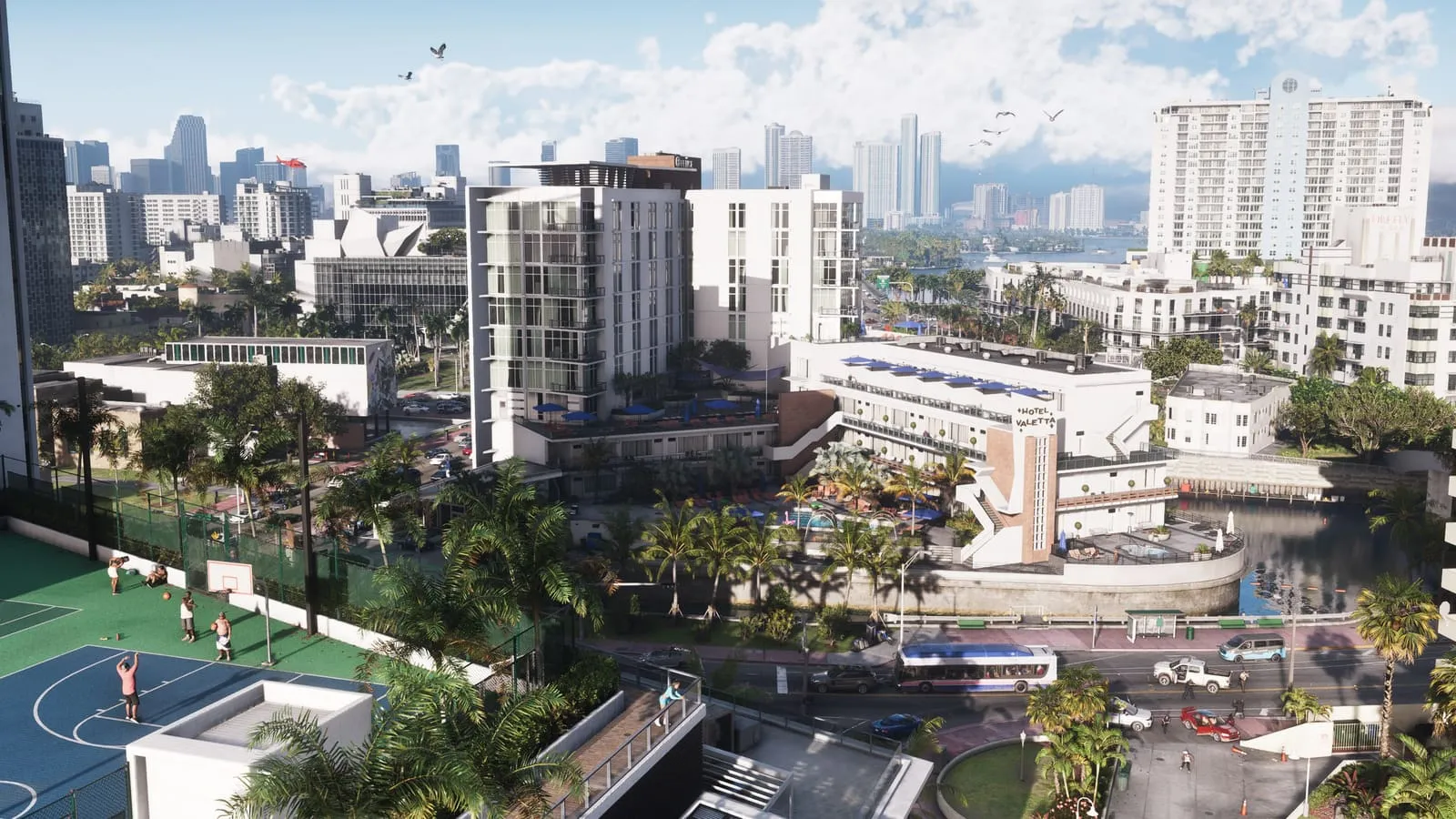 Screenshot ufficiale di Vice City in GTA 6 (immagine 3)